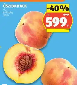 ALDI Őszibarack ajánlat