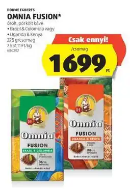ALDI Douwe Egberts Omnia Fusion ajánlat