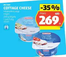 ALDI MILSANI COTTAGE CHEESE ajánlat