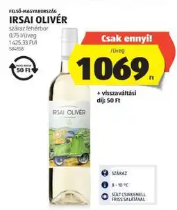 ALDI Irsai Olivér ajánlat