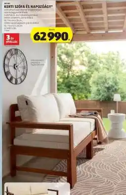 ALDI Kerti Szófa és Napozóágy ajánlat