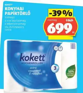 Kokett Konyhai Papírtörlő