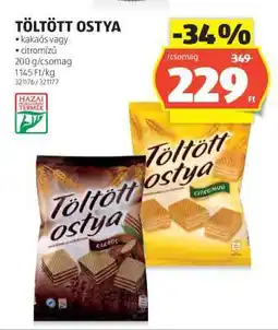 ALDI TÖLTÖTT OSTYA ajánlat