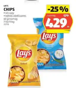 ALDI LAY’S Chips ajánlat