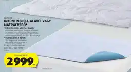ALDI INKONTINENCIA-ALÁTÉT VAGY MATRACVÉDŐ ajánlat