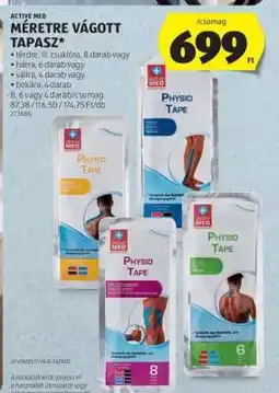 ALDI Active Med Méretre Vágott Tapasz ajánlat