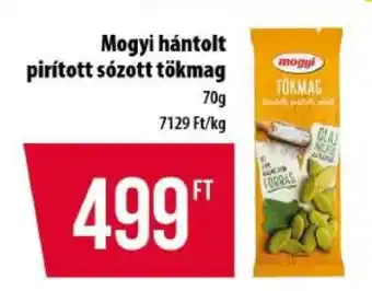 Mogyi hántolt, pirított, sózott tökmag