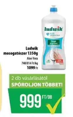 Coop Ludwik mosogatószer 1350g ajánlat