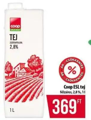 Coop Esl tej