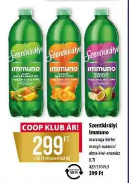 Coop SZENTKIRÁLYI IMMUNO ajánlat