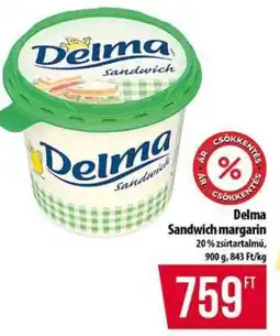 Coop DELMA SANDWICH MARGARIN ajánlat
