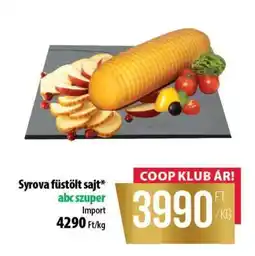 Coop Syrova füstölt sajt ajánlat
