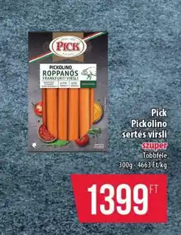 Coop Pick Picolino sertés virsli ajánlat