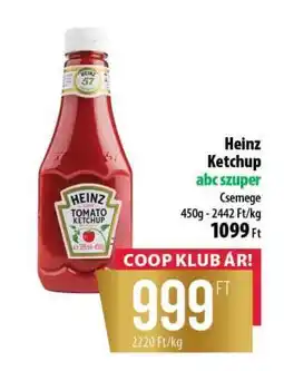 Coop HEINZ Ketchup ajánlat