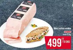 Coop Herz Extra sonka ajánlat