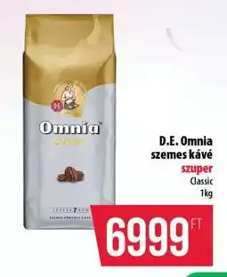 Coop D.E. Omnia szemes kávé ajánlat