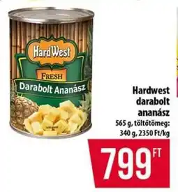 Coop Hardwest darabolt ananász ajánlat