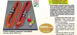 Coop Coop Csabai lángolt kolbász ajánlat