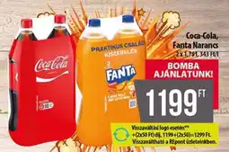 Coop Coca-Cola, Fanta Narancs ajánlat