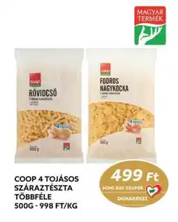 Coop COOP 4 Tojásos Száraztészta Többféle ajánlat