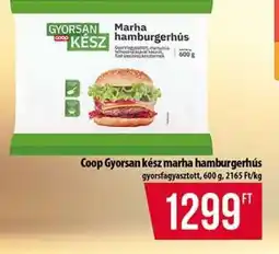 Coop Coop Gyorsan kész marha hamburgerhús ajánlat