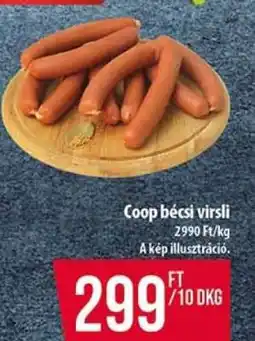 Coop Coop Bécsi virsli ajánlat
