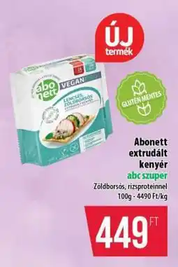 Coop ABONETT Extrudált kenyér ajánlat
