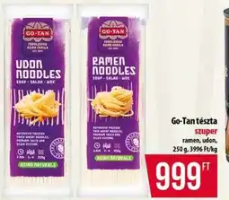 Coop Go-Tan tészta ajánlat