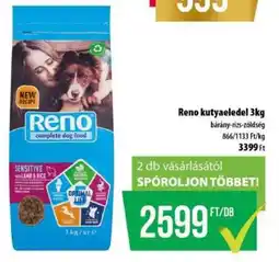 Coop Reno kutyaeledel 3kg ajánlat