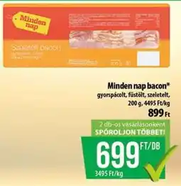 Coop Minden Nap bacon ajánlat