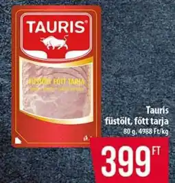 Coop Tauris füstölt, főtt tarja ajánlat