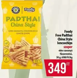 Coop Foody Free Padthai China Style lencsechips ajánlat