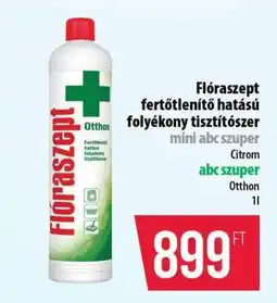Coop Floraszept fertőtlenítő hatású folyékony tisztítószer ajánlat