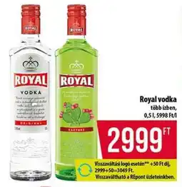 Coop ROYAL Vodka ajánlat