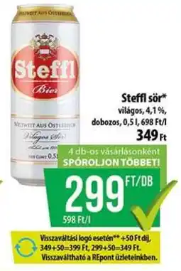 Coop Steffl sör ajánlat