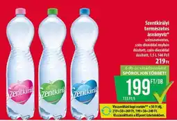 Coop Szentkirályi természetes ásványvíz ajánlat
