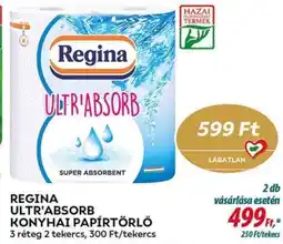 Coop Regina Ultr'Absorb konyhai papírtörlő ajánlat