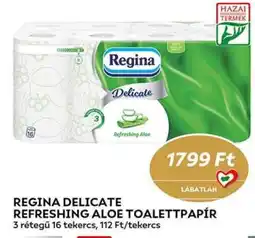 Coop REGINA DELICATE REFRESHING ALOE TOALETTPAPÍR ajánlat