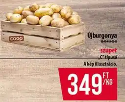 Coop Újburgonya ajánlat