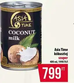 Coop Asia Time kókusztej ajánlat