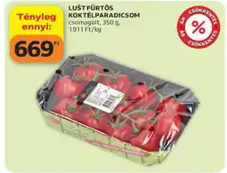 Auchan LUŠT FÜRTÖS KOKTÉLPARADICSOM ajánlat