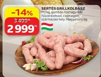Sertés Grillkolbász