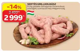 Auchan Sertés Grillkolbász ajánlat