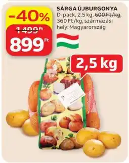Auchan Sárga újburgonya ajánlat