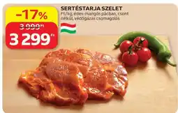 Auchan Sertéstarja szelet ajánlat
