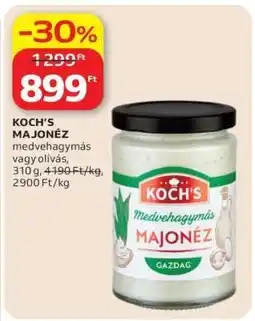 Auchan Koch's majonéz ajánlat