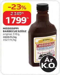 Auchan MISSISSIPPI BARBECUE SZÓSZ ajánlat