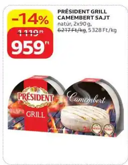 Auchan Président Grill Camembert sajt ajánlat