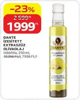 Auchan DANTE ÍZESÍTETT EXTRASZŰZ OLÍVAOLAJ ajánlat