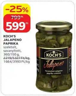 Auchan KOCH’S JALAPENO PAPRIKA ajánlat
